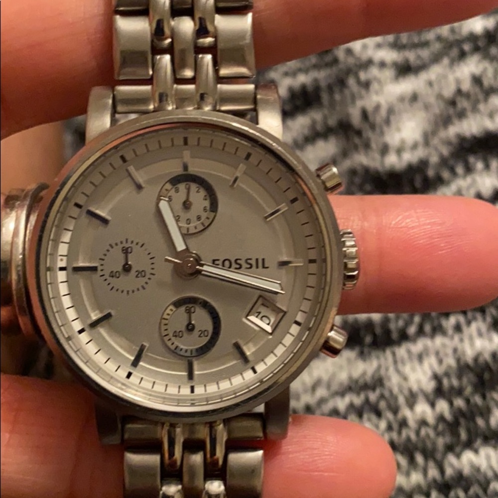 Boyfriend style Fossil Watch